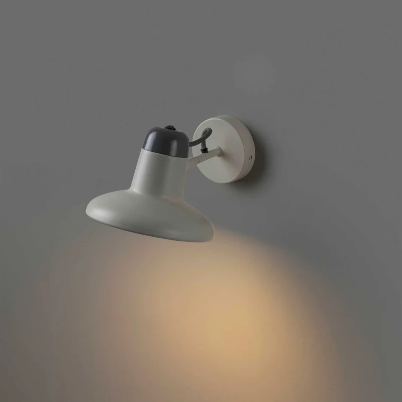 Snap - Applique murale en acier, style industriel