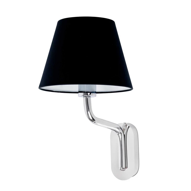 Eterna - Applique murale en acier et tissu, style moderne
