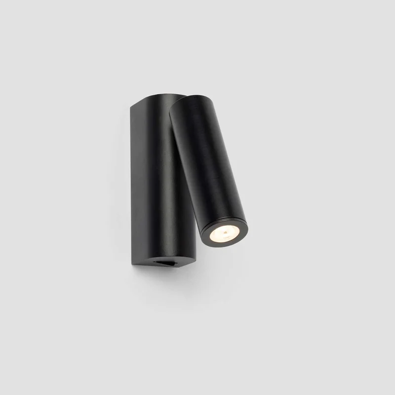 Rob - Applique murale LED avec liseuse en acier, style minimaliste