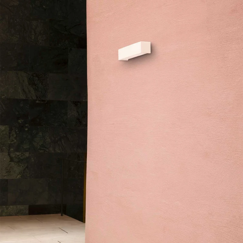 Milo - Applique murale en plâtre, style contemporain