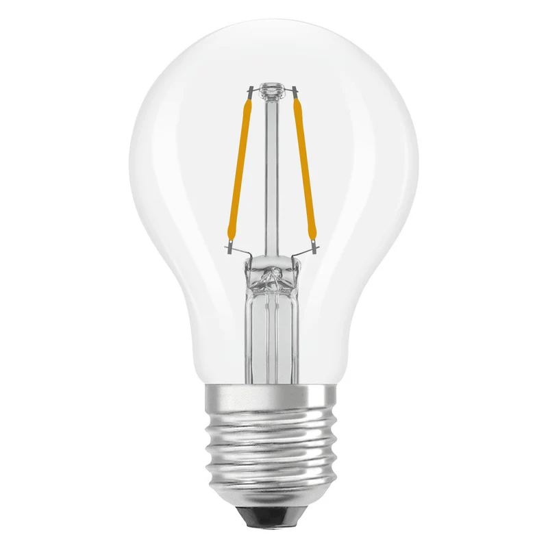 OSRAM Lampada LED Retrofit CLASSIC A 2.5W 827 Clear E27, 250 lm, 2700 K, Bianco caldo