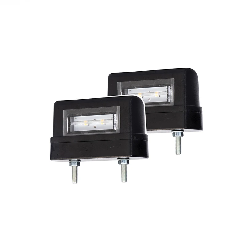 Lampada targa a LED slimline / confezione da 2