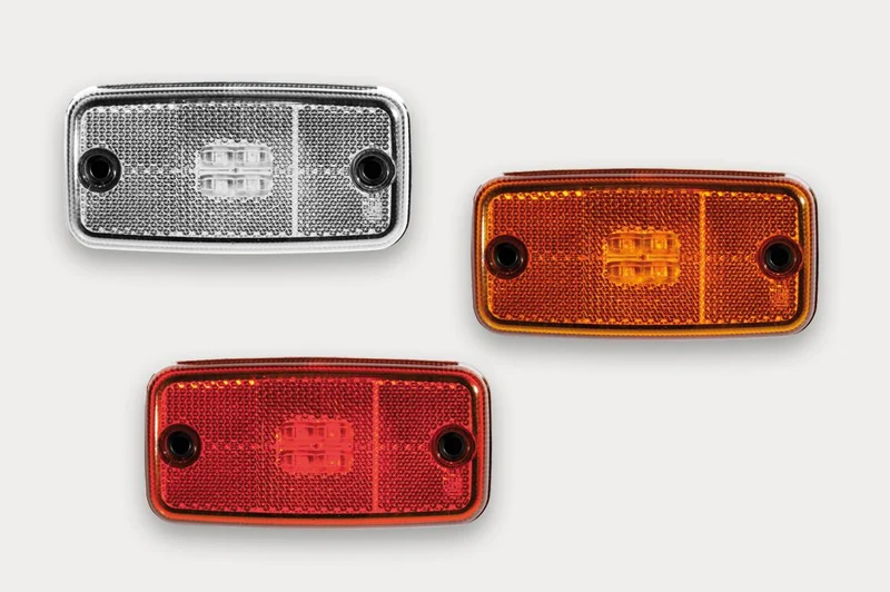 Luci di posizione a LED rettangolari per rimorchi