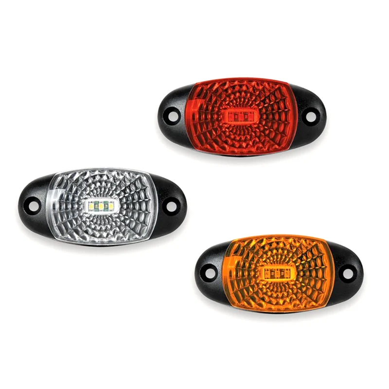 Indicatore luminoso a LED ovale