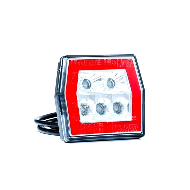 Lampada per rimorchio posteriore a LED effetto neon con coda di arresto e indicatore