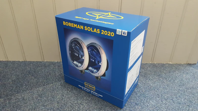 Lampada da guida rotonda con luce di posizione a LED / OFFERTA Boreman!