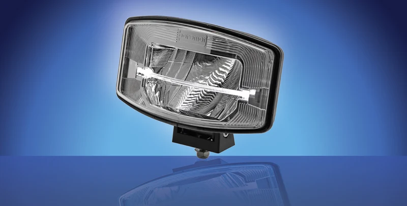 Boreman Full LED Faro di guida con striscia luminosa di posizione