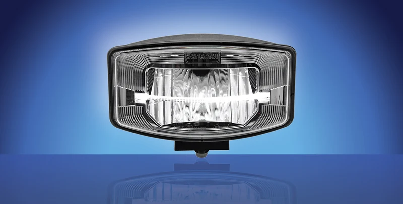 Boreman Full LED Faro di guida con striscia luminosa di posizione