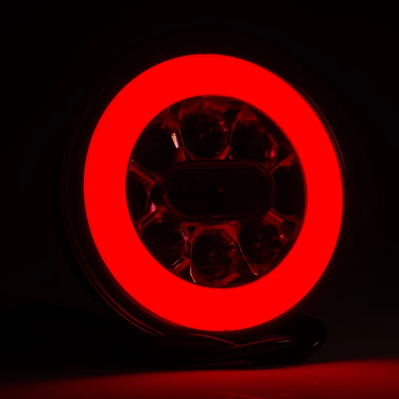 Lampada da rimorchio rotonda a LED effetto neon / Fristom FT-110