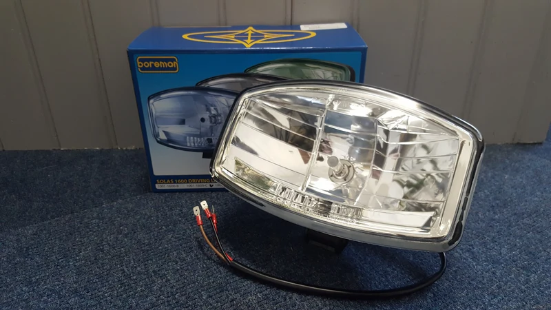 Lampada spot Boreman Solas 1600 con luce di posizione