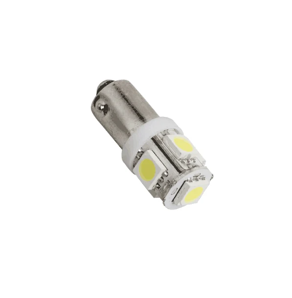 Lampadine LED per camion 24v Ba9, 5 LED sostituiscono 249 (T4W) Confezione da 2