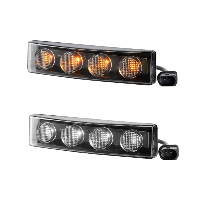 Luce di segnalazione a LED Scania Visiera in bianco o ambra