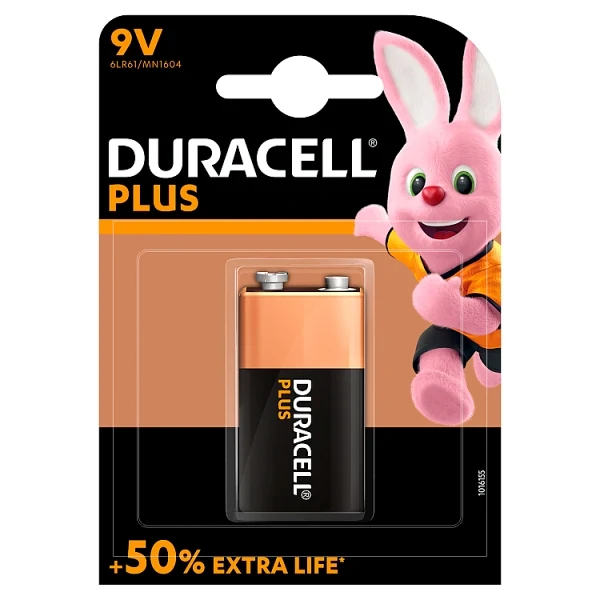 Batteria da 9 V/confezione da 1