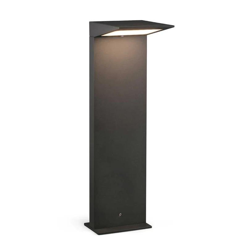 Soleil - Borne LED en aluminium, style contemporain