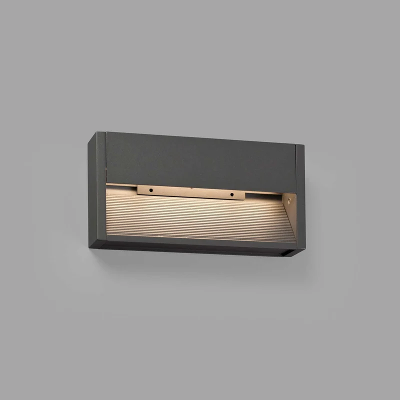 Grada - Applique murale LED en acier, style contemporain
