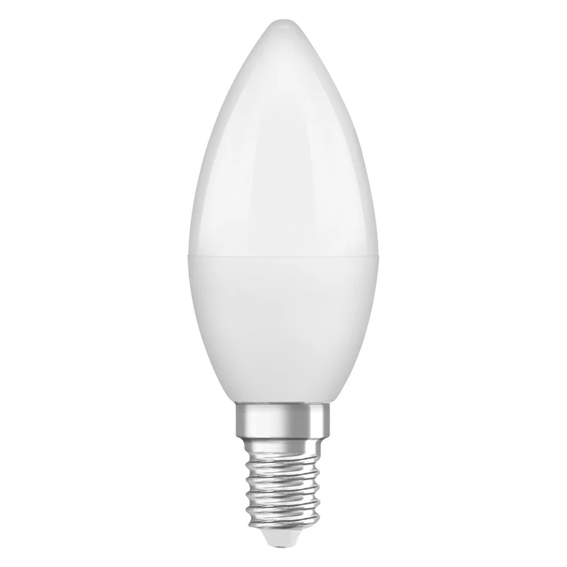 BASE LED CLASSICA B 4.9W 865 Satinata E14 Confezione Tripla