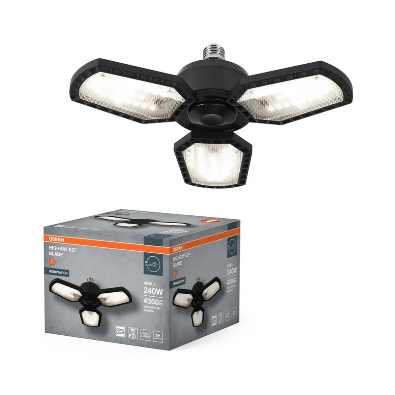 OSRAM Highbay Blade lampada da soffitto con ali 40W 840 E27
