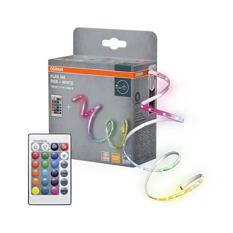 OSRAM FLEX 3M striscia LED RC, bianco, 9W, 600lm