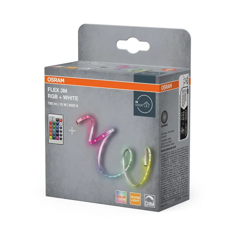 OSRAM FLEX 3M striscia LED RC, bianco, 9W, 600lm