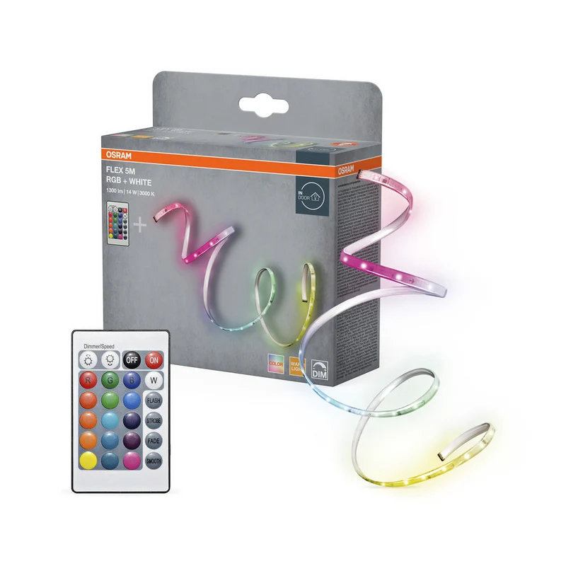 OSRAM FLEX 5M striscia LED RC, bianco, 14W, 900lm