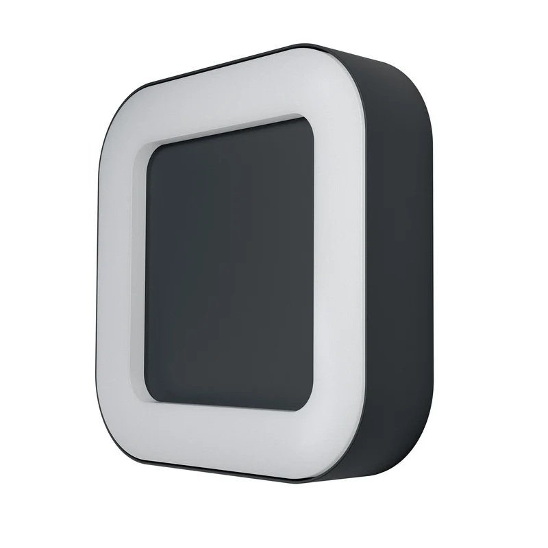 OSRAM LED lampada da parete e soffitto, lampada per applicazioni esterne, bianco caldo, 202,0 mm x 202,0 mm x 45,0 mm, ENDURA STYLE SQUARE