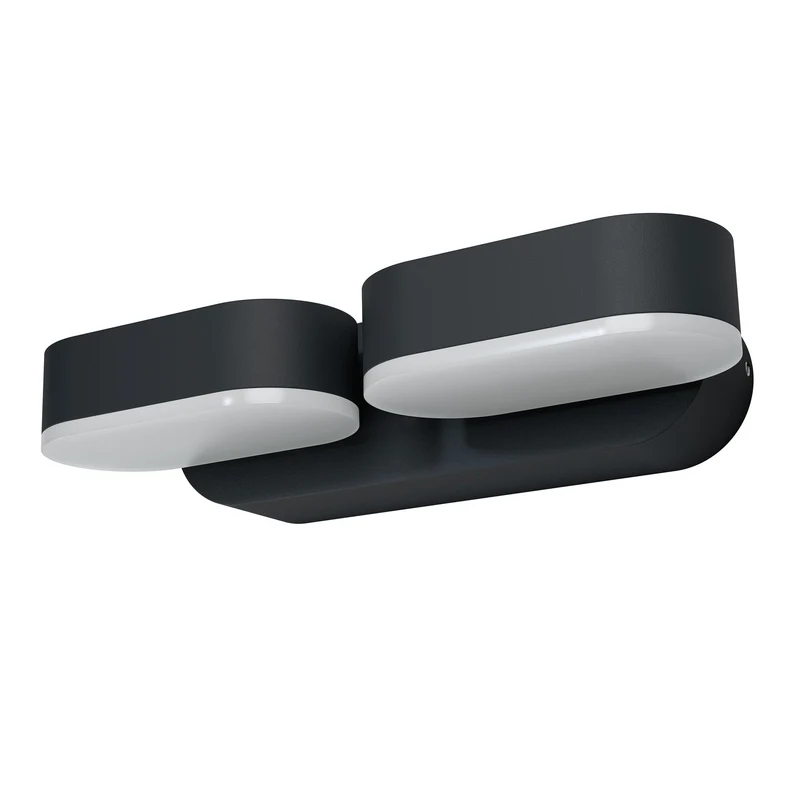 OSRAM LED lampada da parete e soffitto, lampada per applicazioni esterne, bianco caldo, 100,0 mm x 230,0 mm x 54,0 mm, ENDURA STYLE MINI SPOT