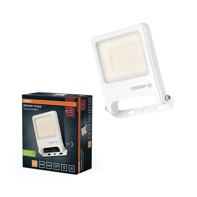 OSRAM ENDURA® FLOOD Bianco Caldo 30 W 3000 K WT