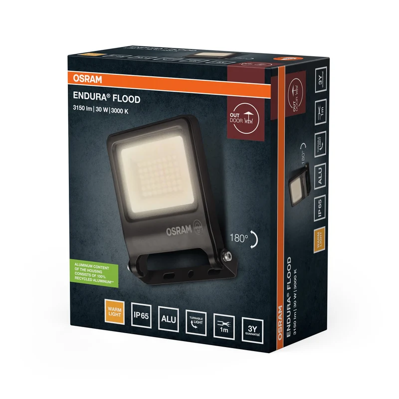 OSRAM ENDURA® FLOOD Bianco Caldo 30 W 3000 K DG