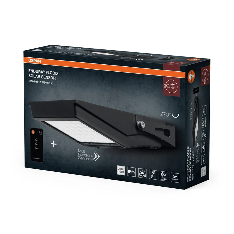 OSRAM ENDURA LED-Faro Flood Solare 840 10W