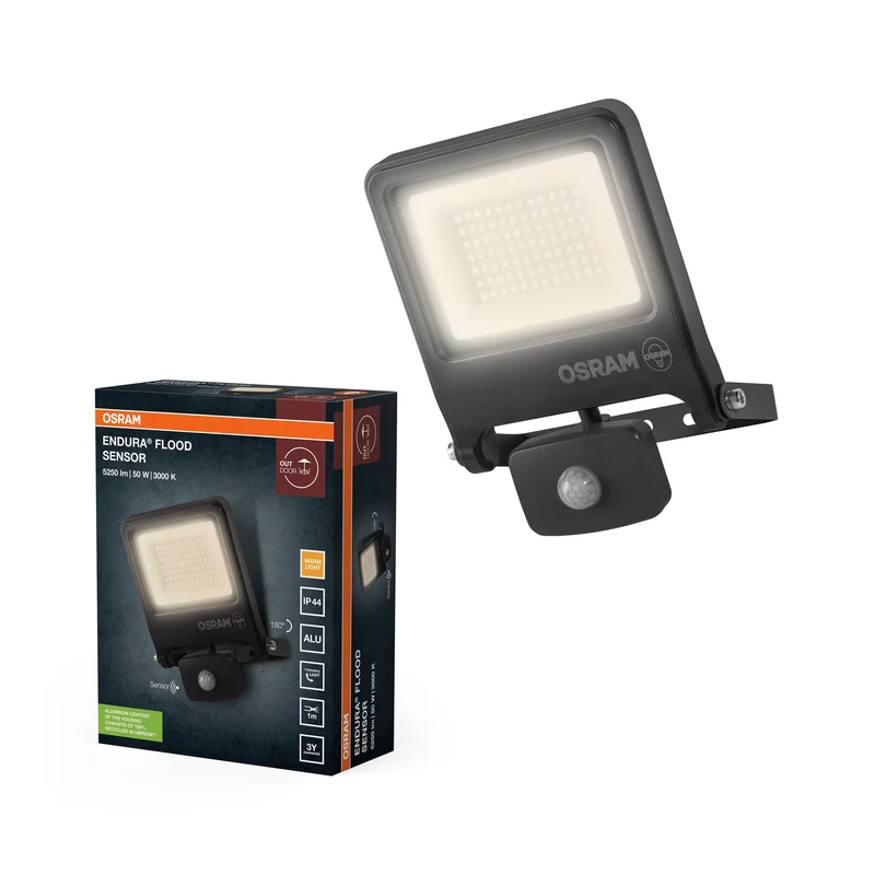 OSRAM ENDURA® FLOOD Sensore Bianco Caldo 50 W 3000 K DG