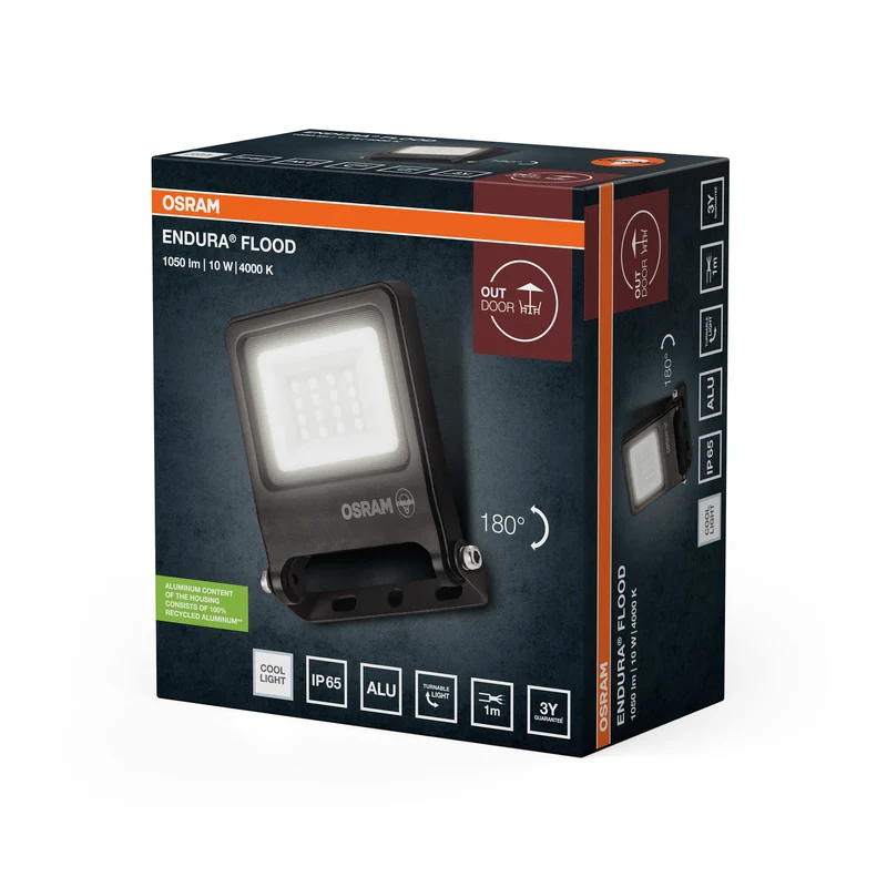 OSRAM ENDURA® Faretto LED 10W / 4000K Bianco freddo DG