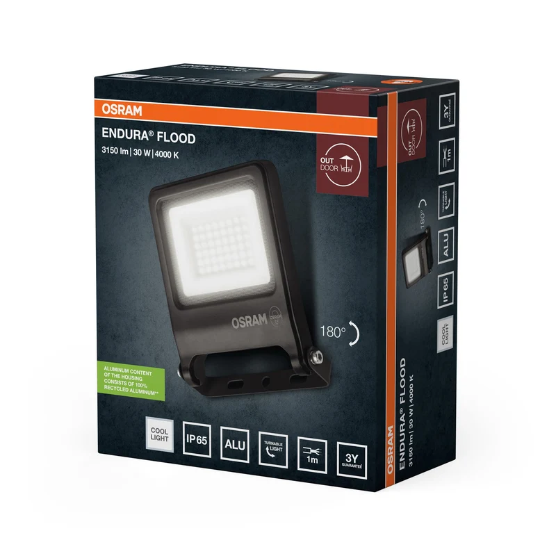 OSRAM ENDURA® FLOOD Bianco Freddo 30 W 4000 K DG