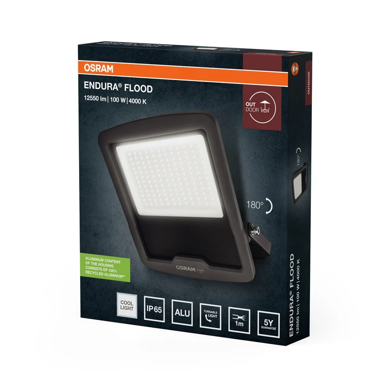 OSRAM ENDURA® Faretto LED Bianco freddo 100W / 4000K