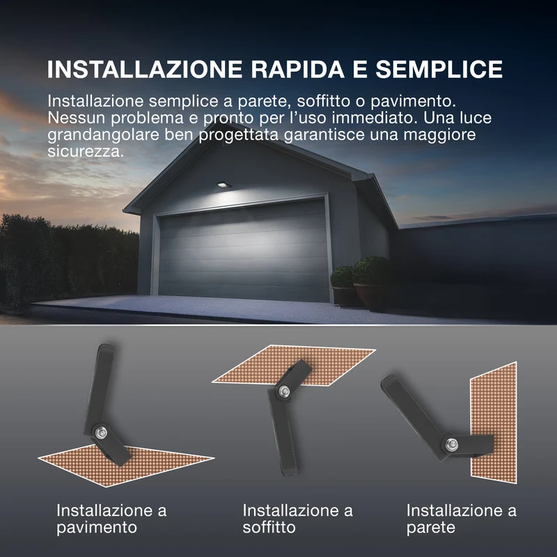 OSRAM ENDURA® Faretto LED Bianco freddo 100W / 4000K
