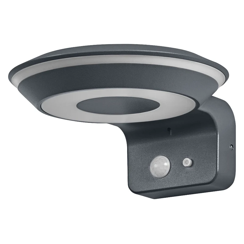 OSRAM ENDURA Style lampada da parete solare Glow, sensore, 3000K