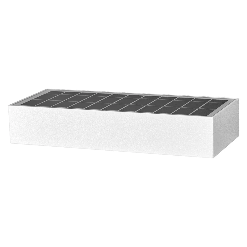 OSRAM ENDURA STYLE BRICKLUME Lampada da parete solare, 6W, bianca