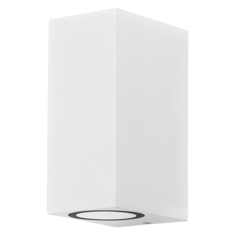 OSRAM ENDURA Square Updown lampada da parete esterna, bianca, GU10