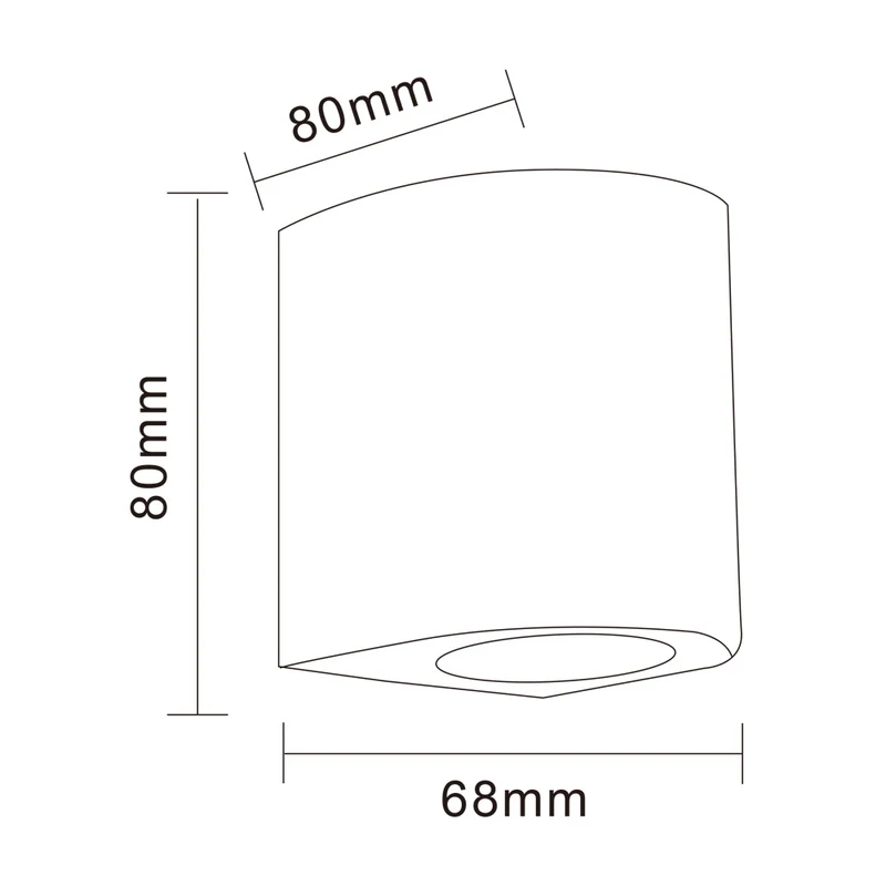 Applique da esterno GU10 ES53-N