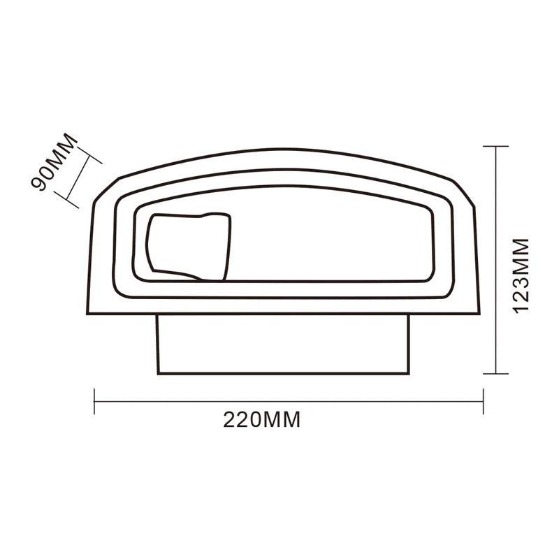 Applique da esterno E27 ES29-N