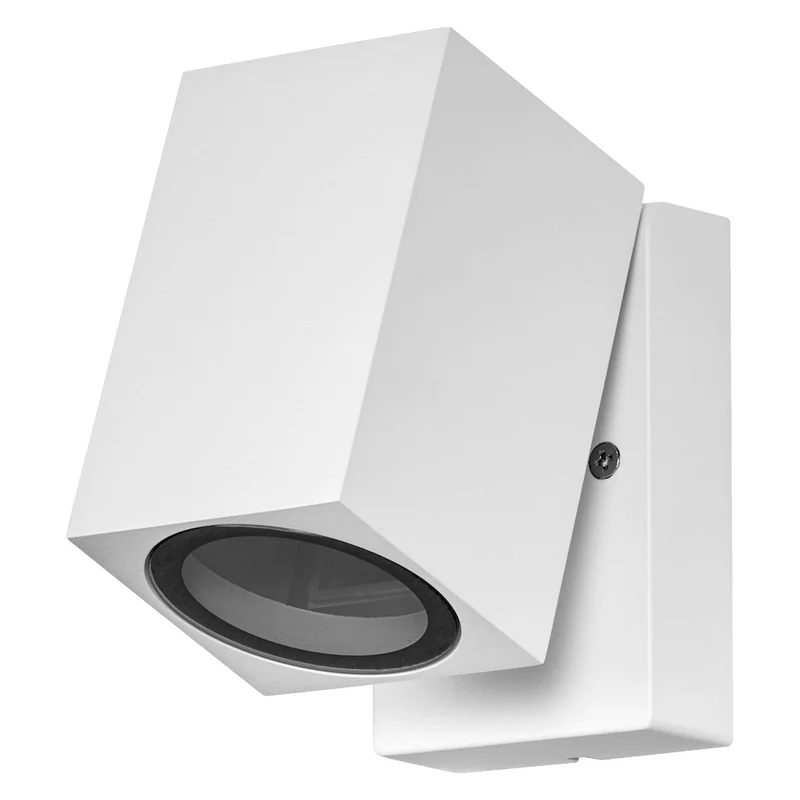 OSRAM ENDURA Classic Cube lampada da parete esterna, bianca, GU10