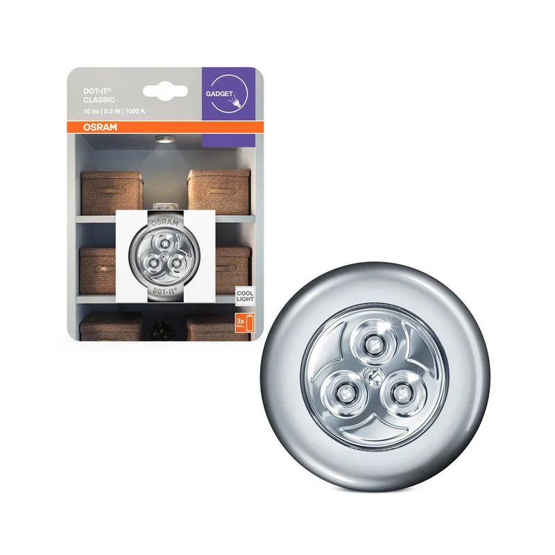 OSRAM DOT-it mobile LED lampada a batteria lampada 0,23W / 7000K bianco freddo