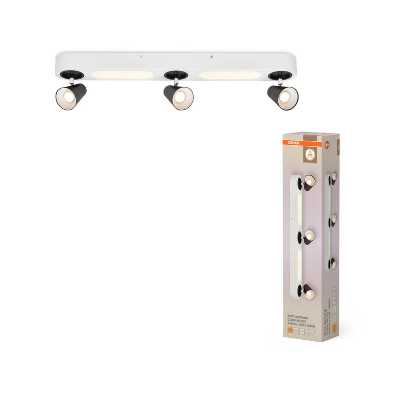 OSRAM DECOR SPOT NEPTUNE lampada da soffitto, 26W, 1.180lm, bianco