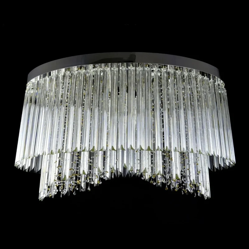 Casa Padrino Luxus Barock Kristall Wandleuchte Silber 100 x 40 x H. 50 cm - Prunkvolle Messing Wandleuchte mit böhmischem Kristallglas - Barock Möbel - Edel & Prunkvoll