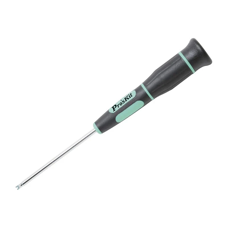 PRO'SKIT Cacciavite singolo a 2 punte 1,5 mm in acciaio cromo placcato antiruggine, giravite con manico isolato