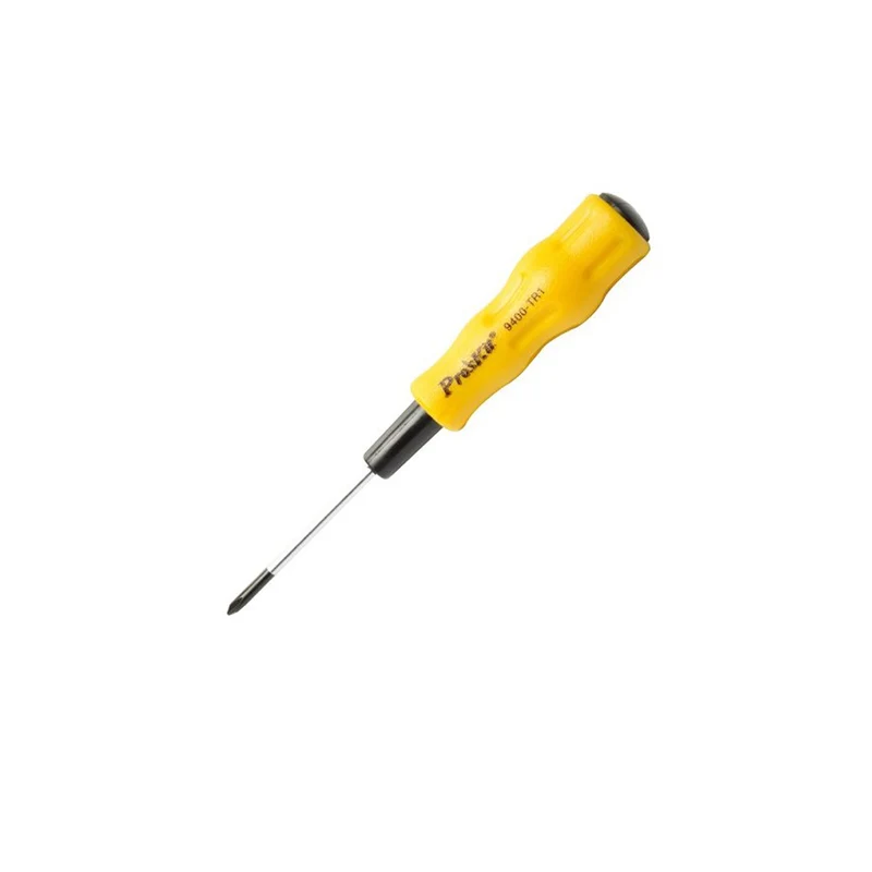 PRO'SKIT Cacciavite precisione Tri wing ad Y con punta in ossido nero ø 3,2MM 3 punte per videogames