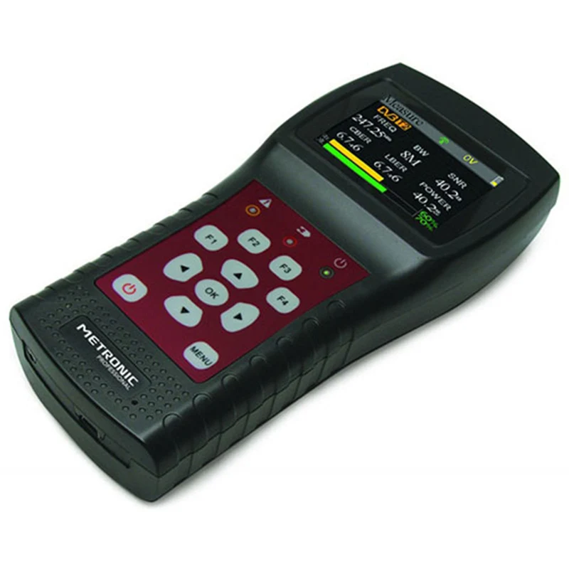 Metronic Misuratore di segnale DTT, TV e SAT, con funzione DCSS