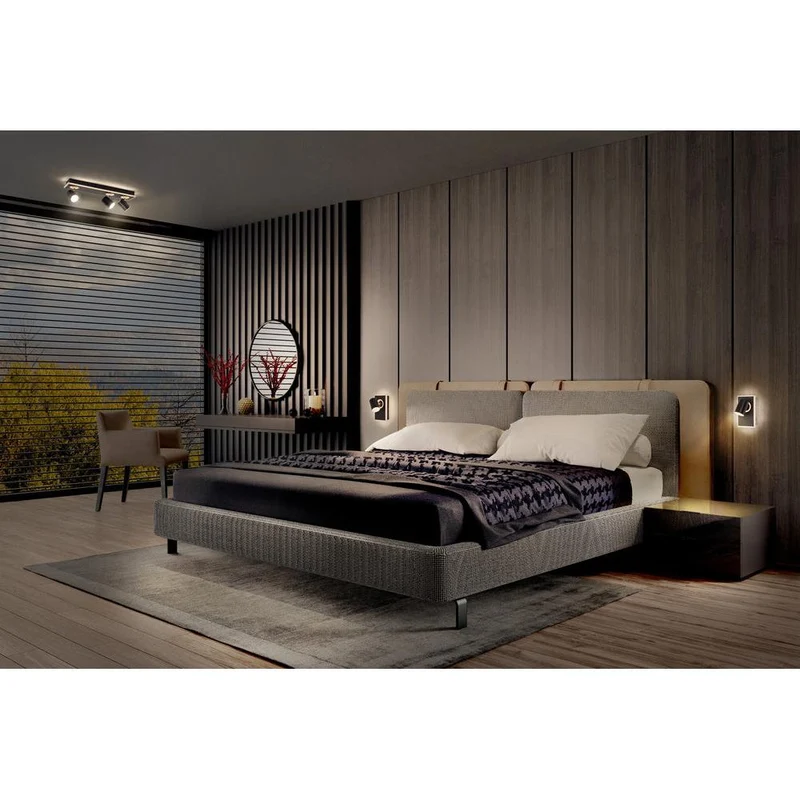 OSRAM DECOR SPOT MARS Applique da parete, Click Select, 16,5W, 540lm, nero