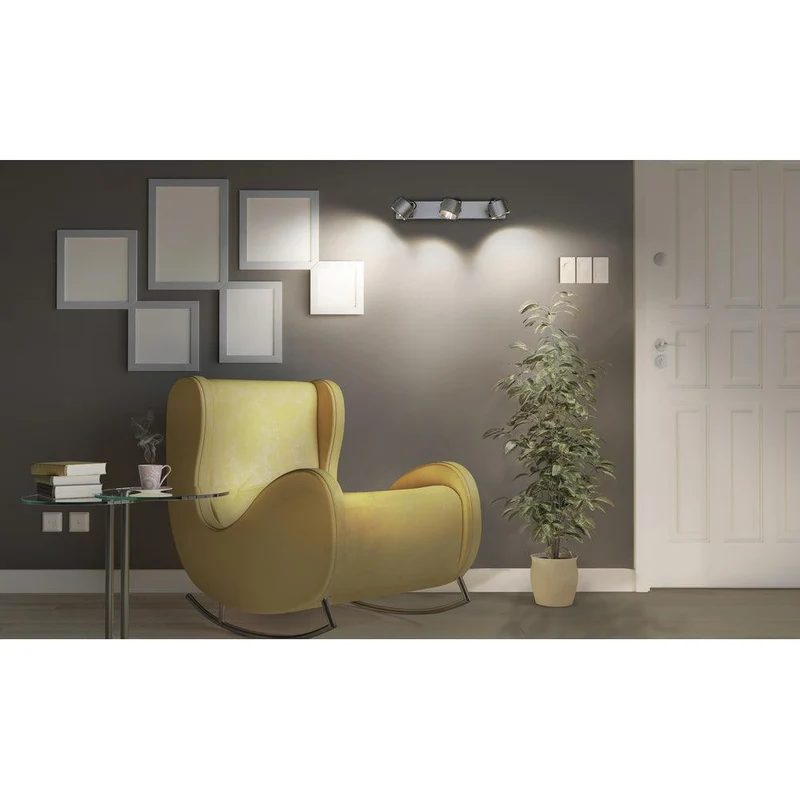 OSRAM DECOR SPOT JUPITER lampada da soffitto, 16,5W, 550lm, argento