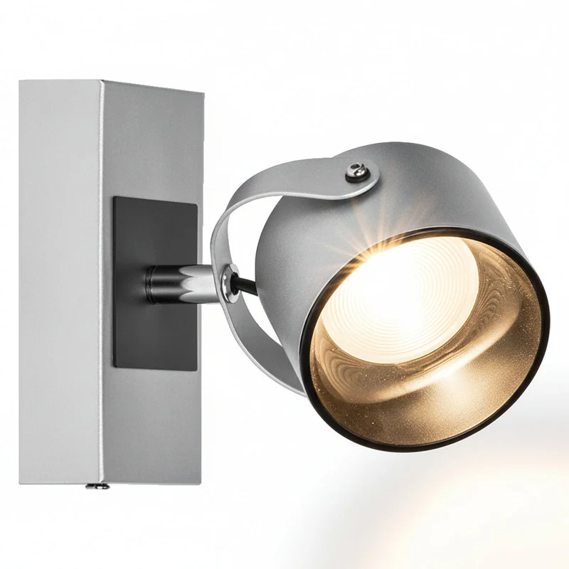 OSRAM DECOR SPOT JUPITER lampada da parete, 5,8W, 185lm, argento