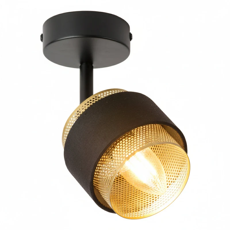 OSRAM DECOR Spot Hornet lampada da soffitto 1X2.8W, E14, 250lm, 2700K, nero